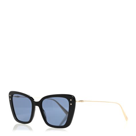 CHRISTIAN DIOR Acetate Metal MissDior B51 Sunglasses